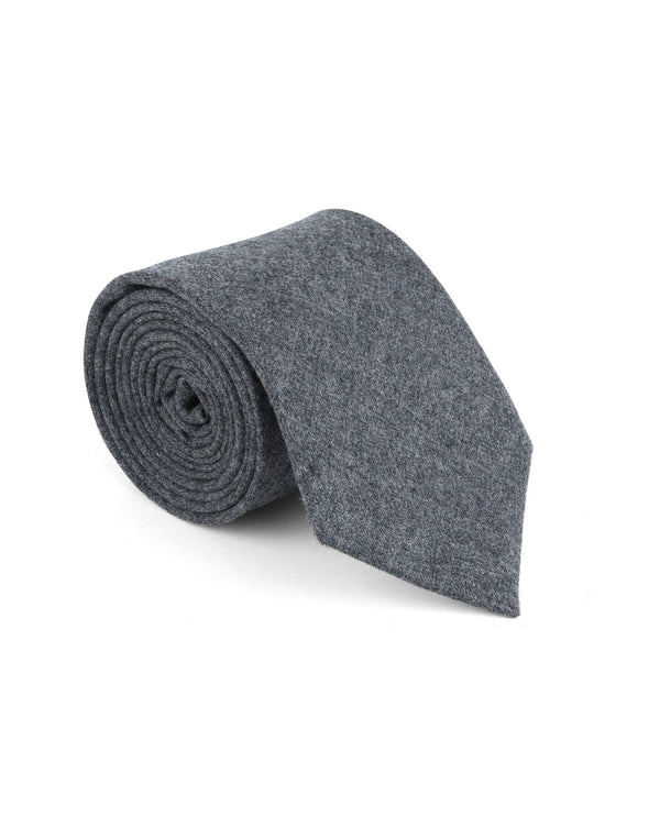 La Savile Row - Cravate grise Unie - Avangarde France - 1